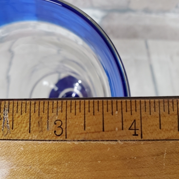 Bubba Gump Collectable Cobalt Glass San Francisco - Picture 10 of 10